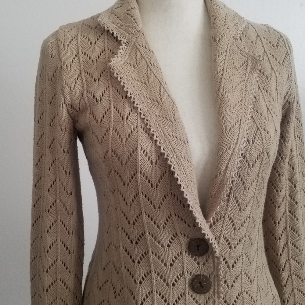 525 American Knit Blazer Size Small